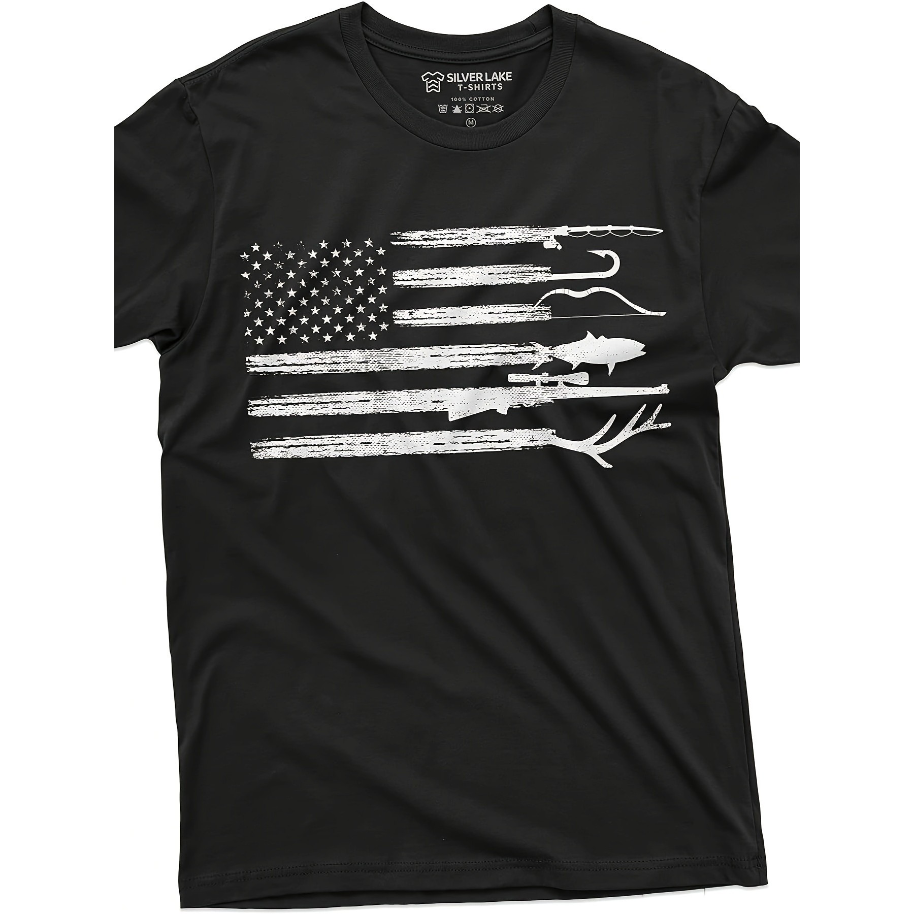 Outdoor Hunting Graphic Tees - Hunting Fishing Graphic Tee Men's American
