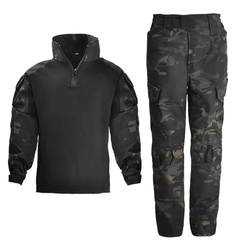 Hunting Outdoor Jacket - Kids Tactical Uniform Hunting Clothing Sets