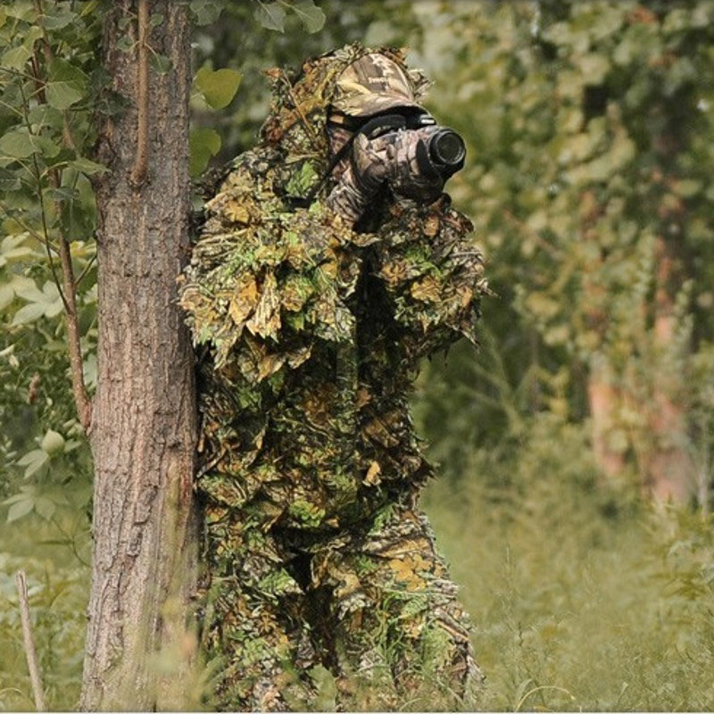 Ghillie Suit Woodland - Men Women Kids Outdoor Ghillie Suit