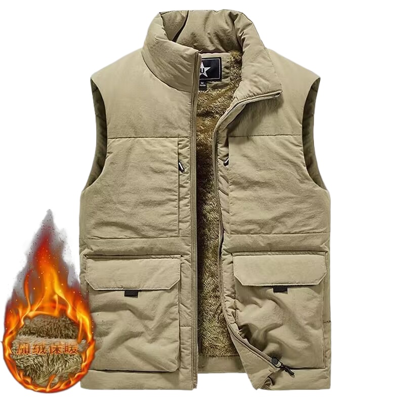 Winter Men's Cargo Hunting Ves - Hunting Outdoor Jacket review and price