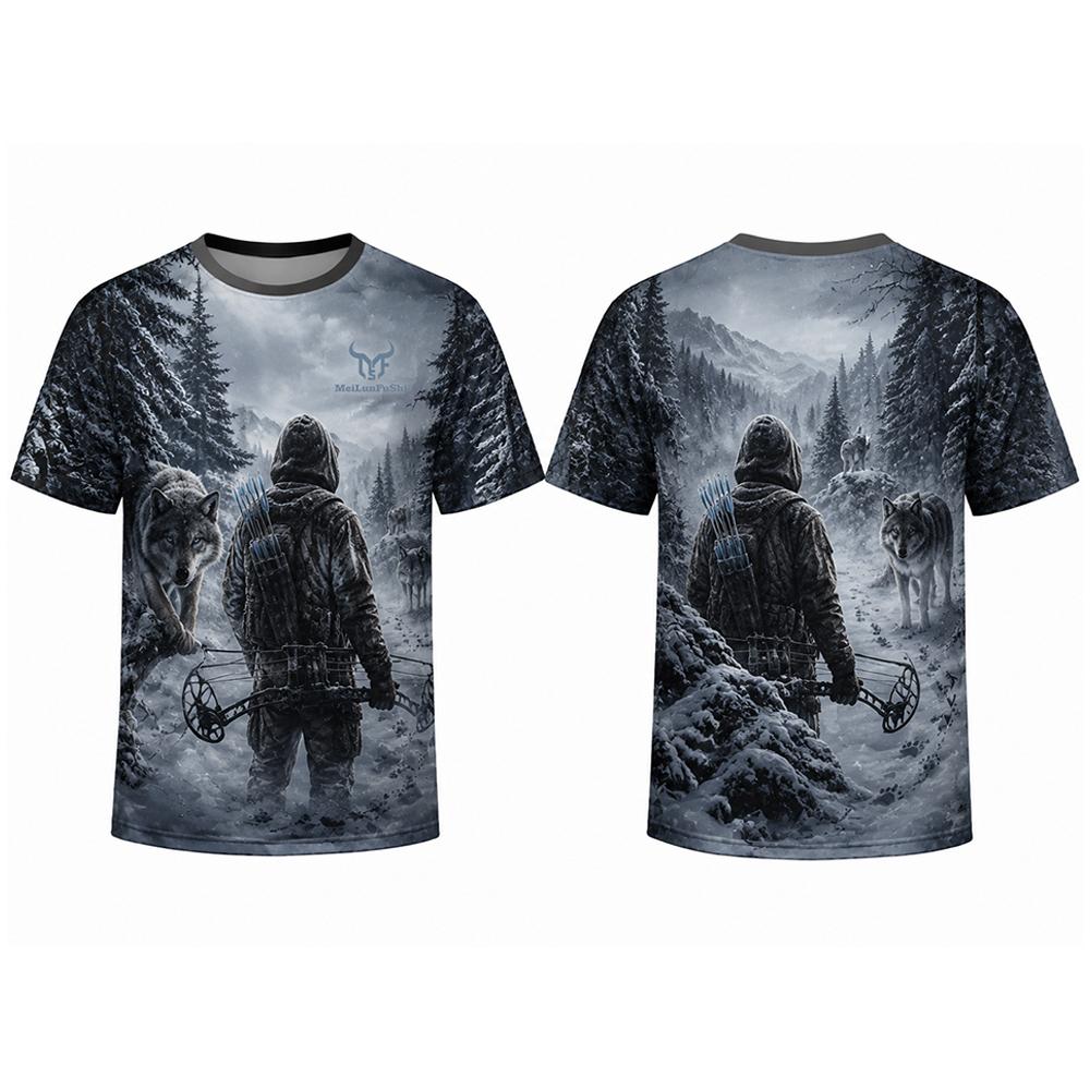 Gothic Skull Archer 3D Print T - Outdoor Hunting Graphic Tees review and price