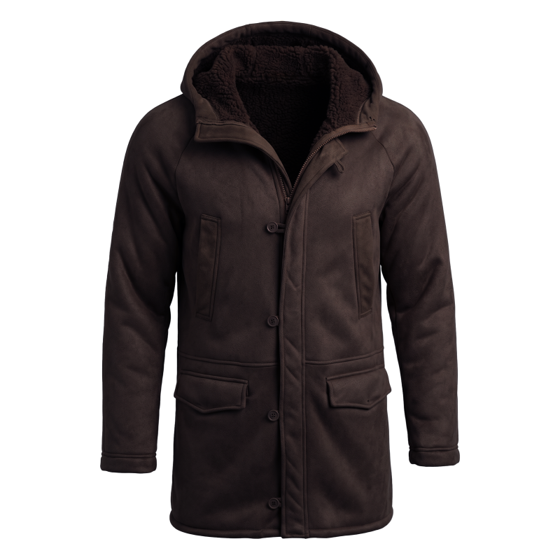 New Men's Faux Fur Lined Hoode - Hunting Outdoor Jacket review and price