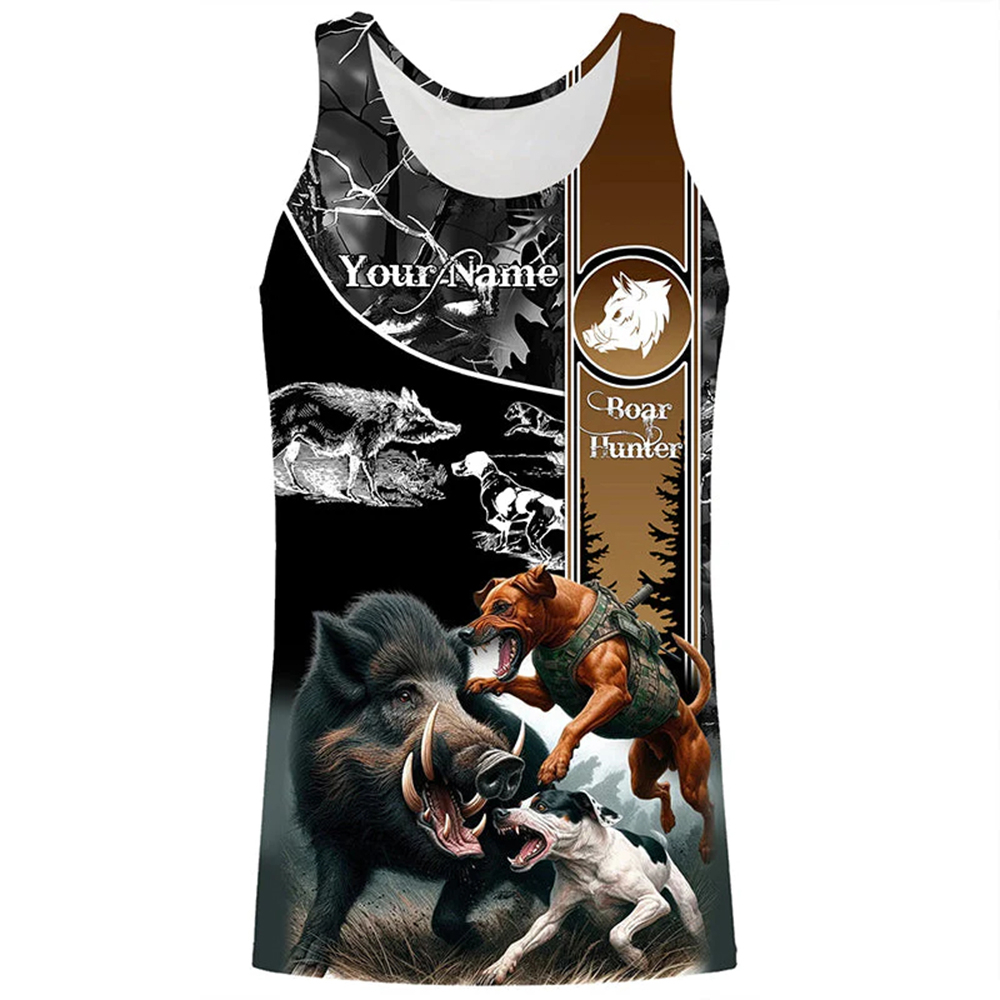 Custom Name Boar Hunter Tank T - Wildman Hunting & Outdoor Nelspruit review and price
