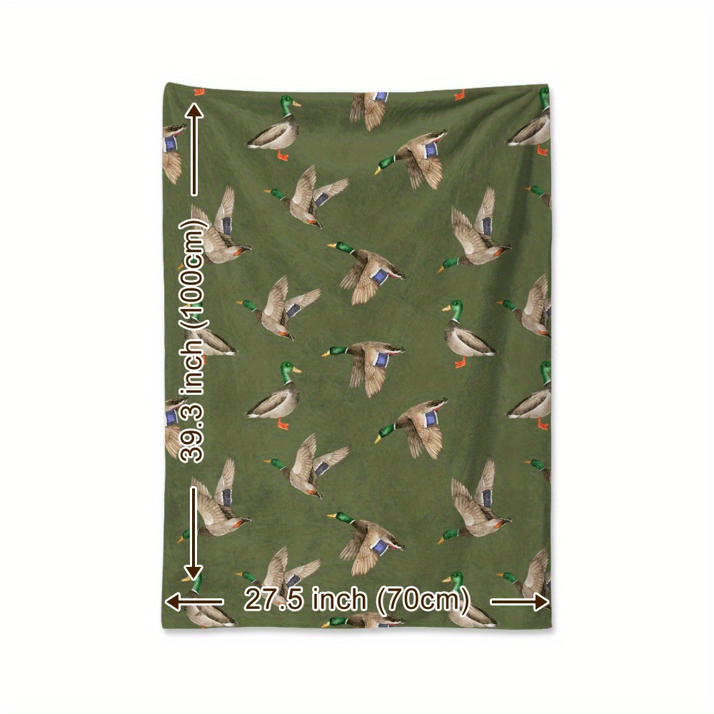 Mallard Duck Fleece Blanket Hu - Outdoor Hunting Blanket review and price