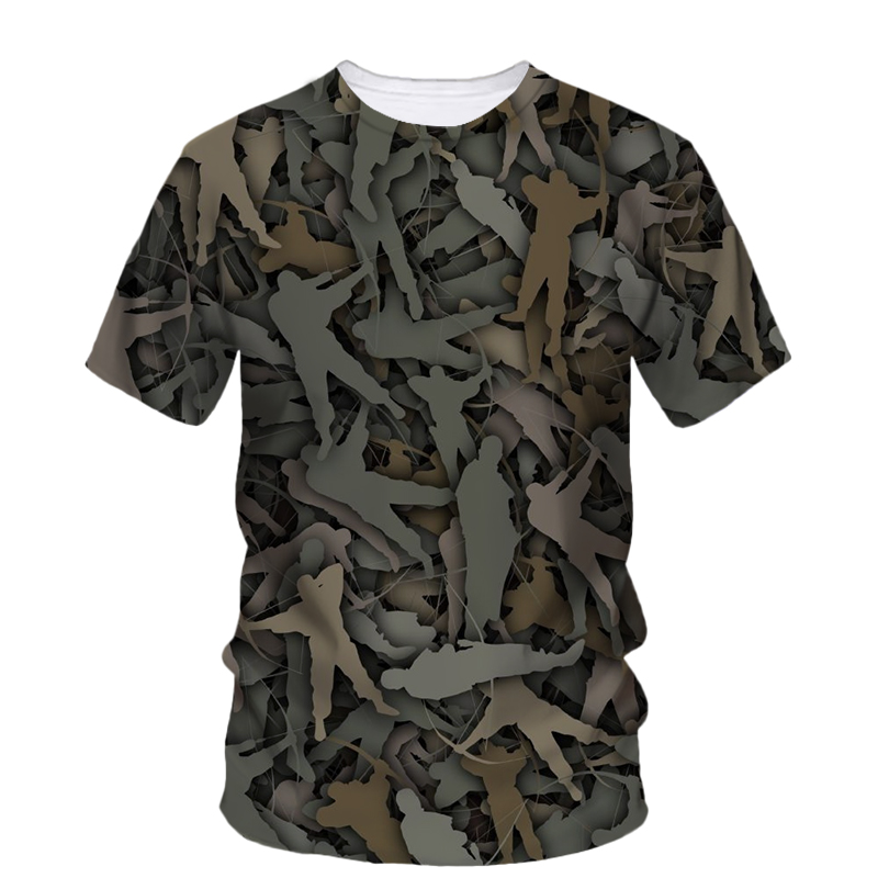 Summer Fashion New Hunting Cam - Outdoor Hunting Graphic Tees review and price