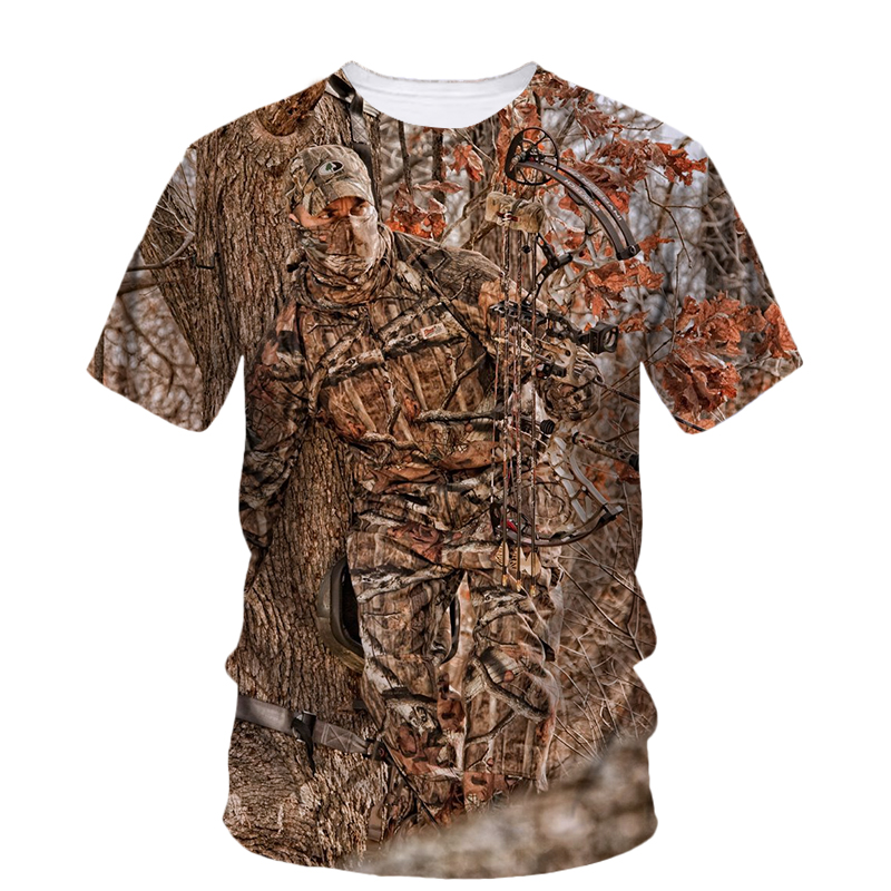 Summer Fashion New Hunting Cam - Outdoor Hunting Graphic Tees review and price
