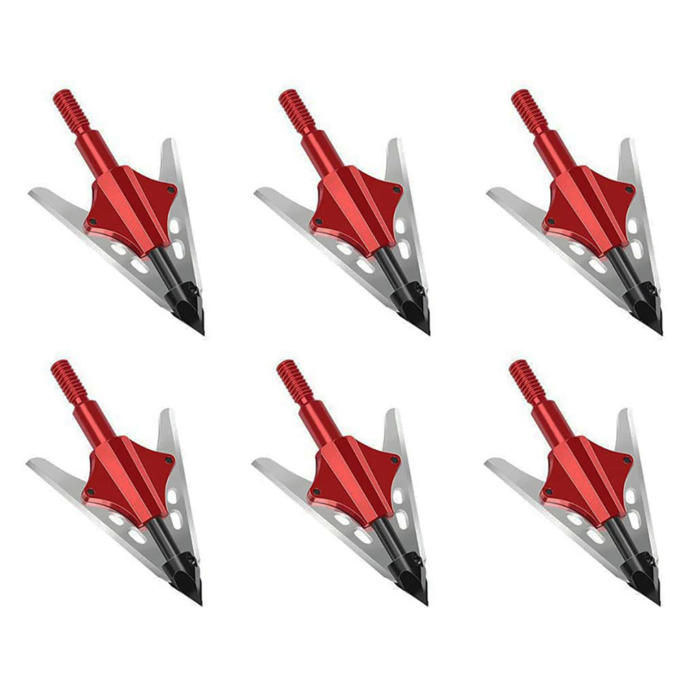【STOCK】6 Pcs Hunting Broadhead - Hunting Bow Compound review and price