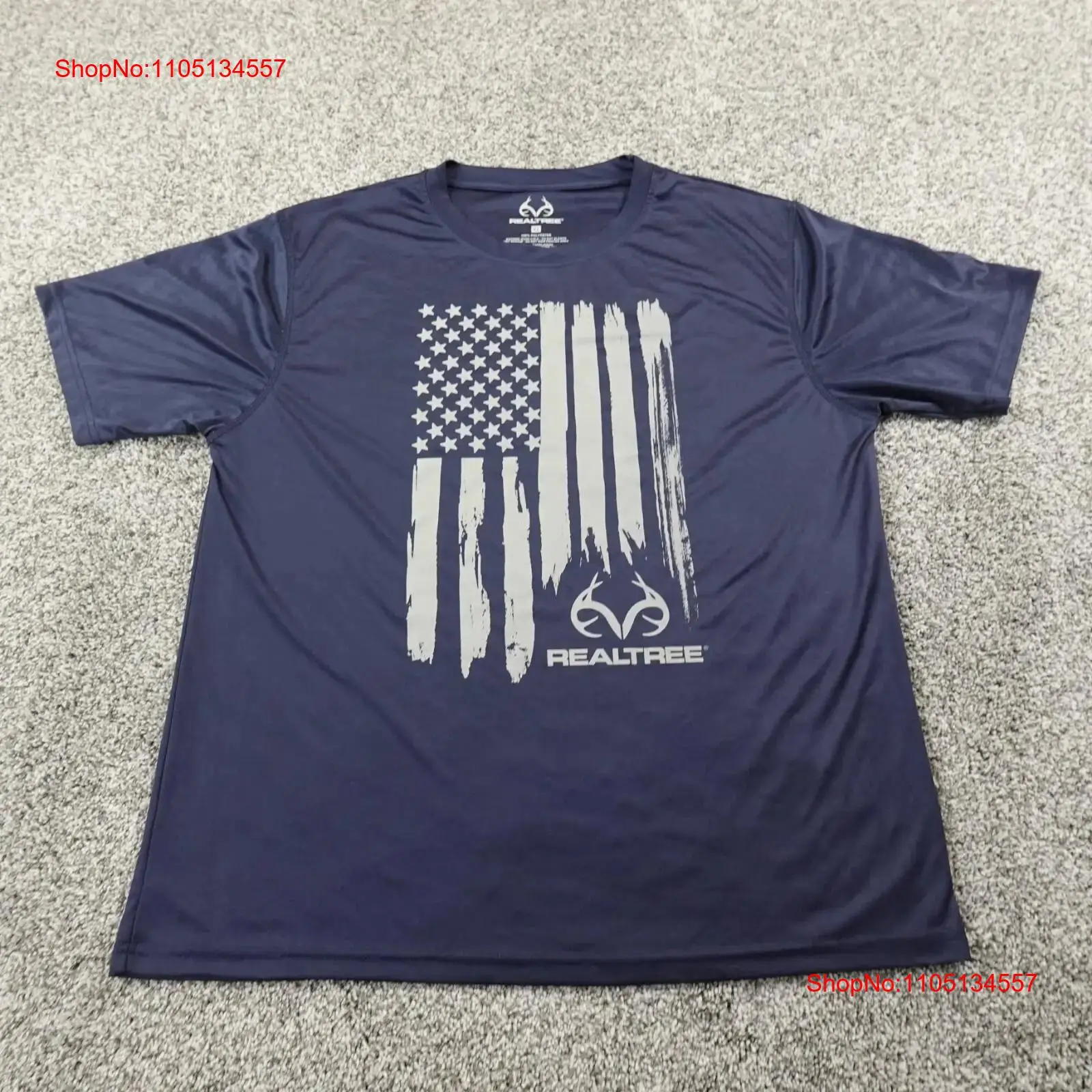Realtree T Shirt Mens XL Blue  - Outdoor Hunting Graphic Tees review and price