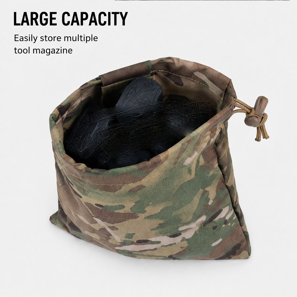 Tactical MOLLE Dump Pouch Fold - Outdoor Hunting Gear Storage review and price