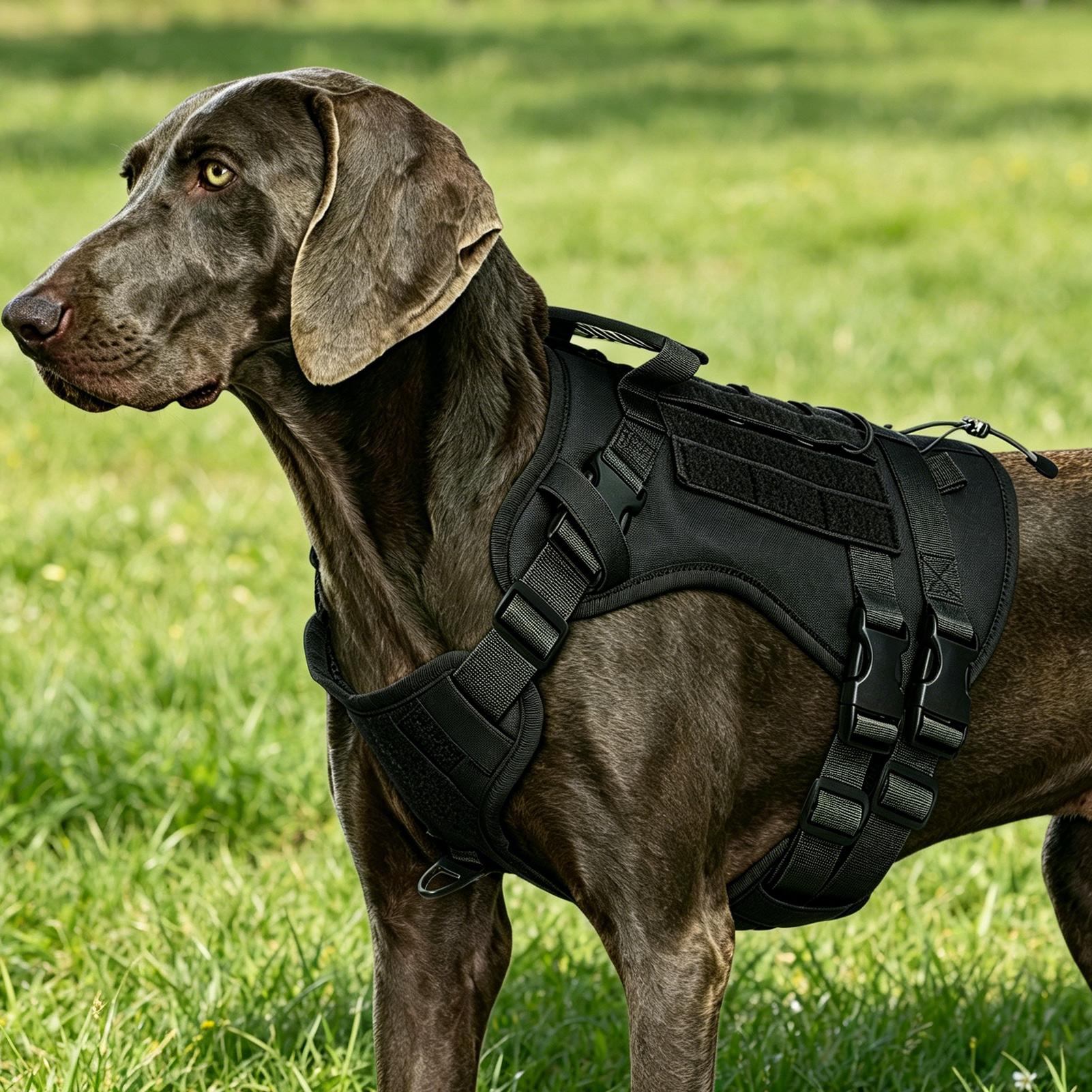No Pull Dog Harness Adjustable - Outdoor Hunting Dog Supply review and price