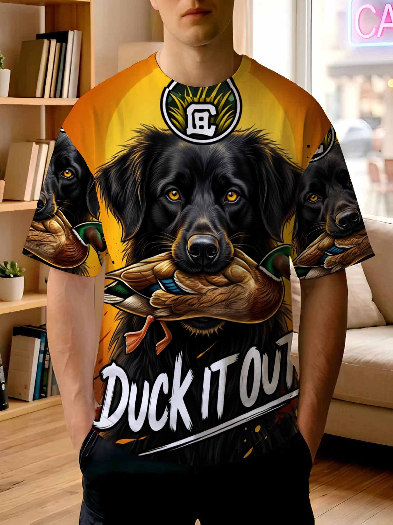 2026 new printed T-shirt Men's - Outdoor Hunting Graphic Tees review and price