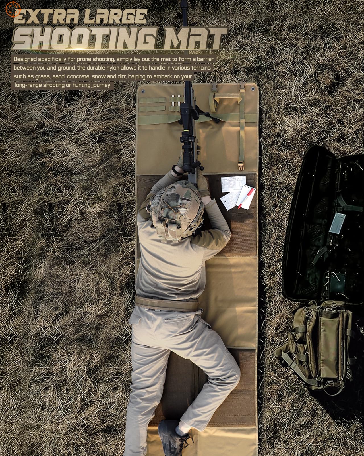 Shooting Mat Prone Tactical Sh - Outdoor Hunting Blanket review and price