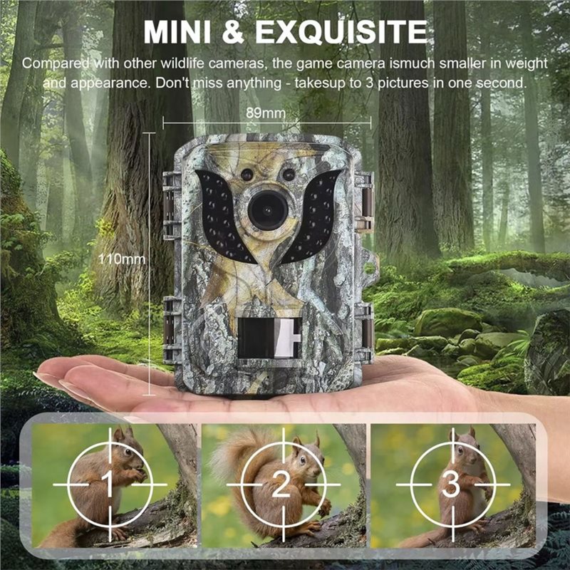 [NEW A09R!】 Motion Activated 1 - Trail Camera Infrared review and price