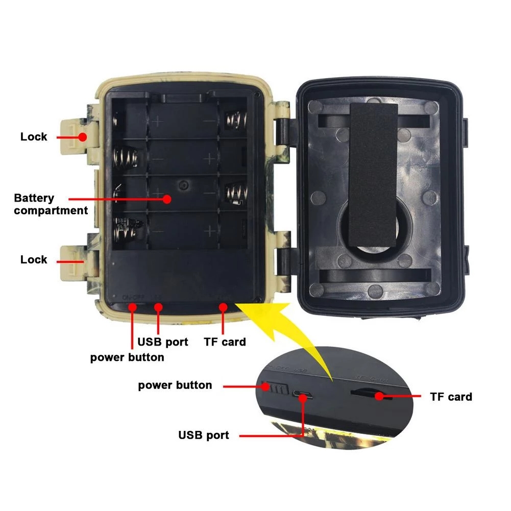 Mini Trail Hunting Camera PIR  - Trail Camera Infrared review and price