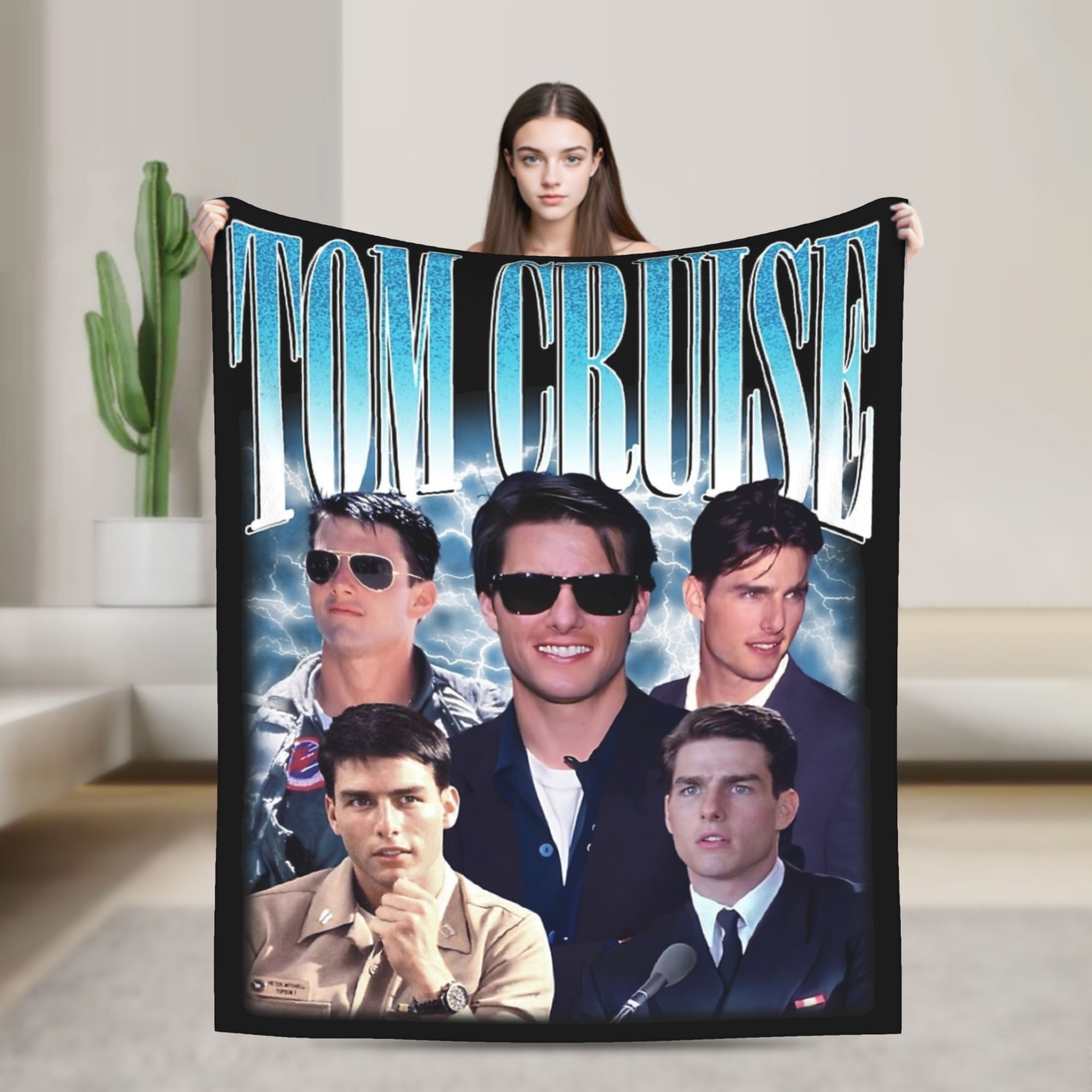 Tom Cruise 90s Vintage Ethan H - Outdoor Hunting Blanket review and price