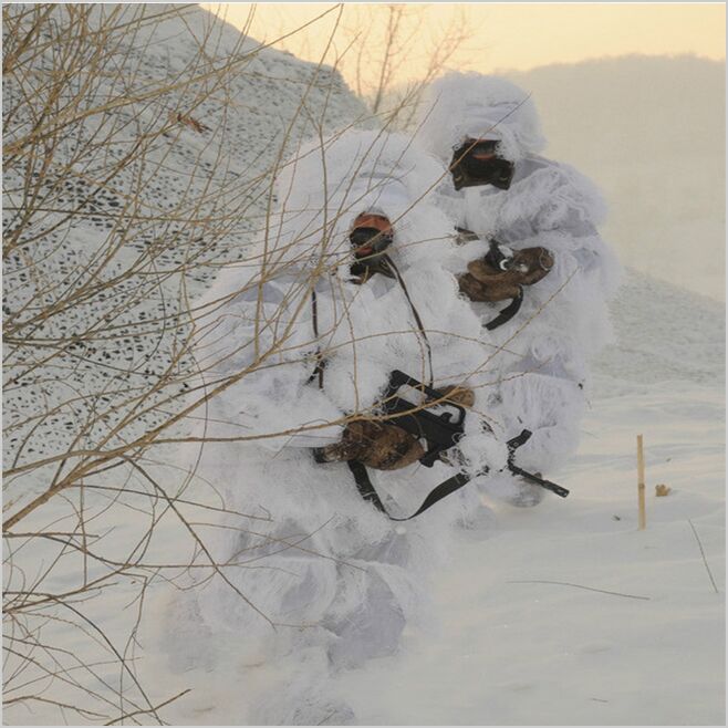 Winter 3D White Snow Ghillie S - Ghillie Suit Woodland review and price