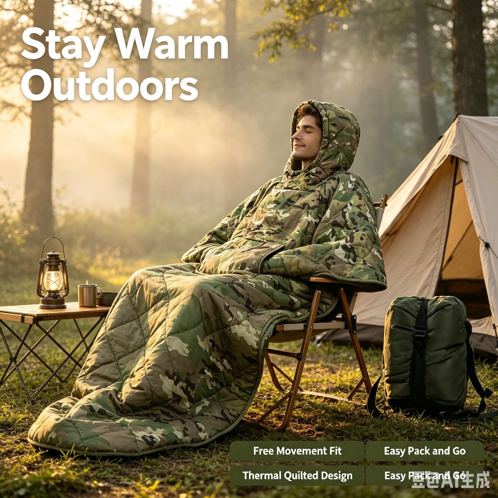 Camo Blanket Waterproof Insula - Outdoor Hunting Blanket review and price