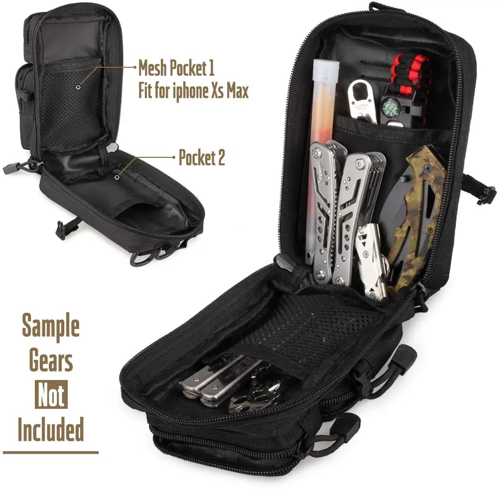 Mini Molle Utility Pouch, EDC  - Outdoor Hunting Gear Storage review and price