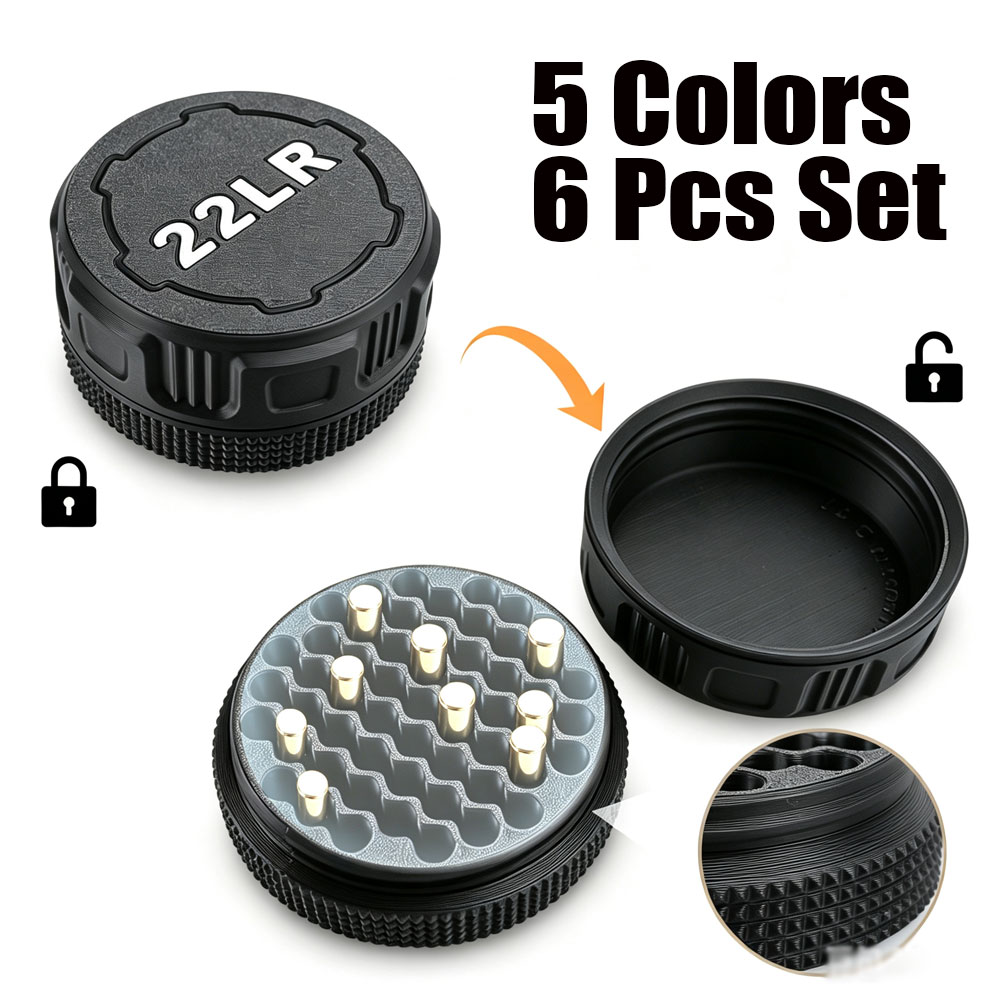 6Pcs Ammo Storage Box .22LR 55 - Hunting & Outdoor Supplies review and price