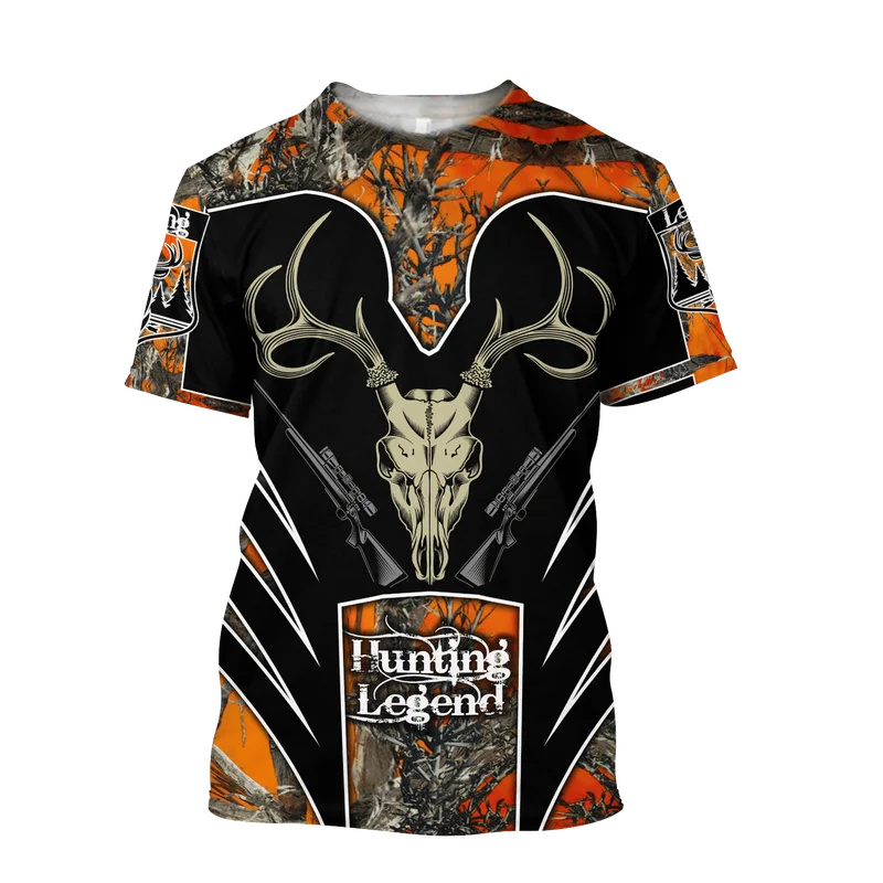1 Piece Custom Your Picture El - Outdoor Hunting Graphic Tees review and price