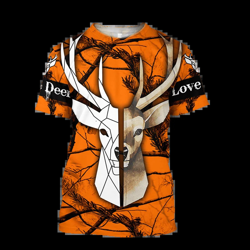 1 Piece Custom Your Picture El - Outdoor Hunting Graphic Tees review and price