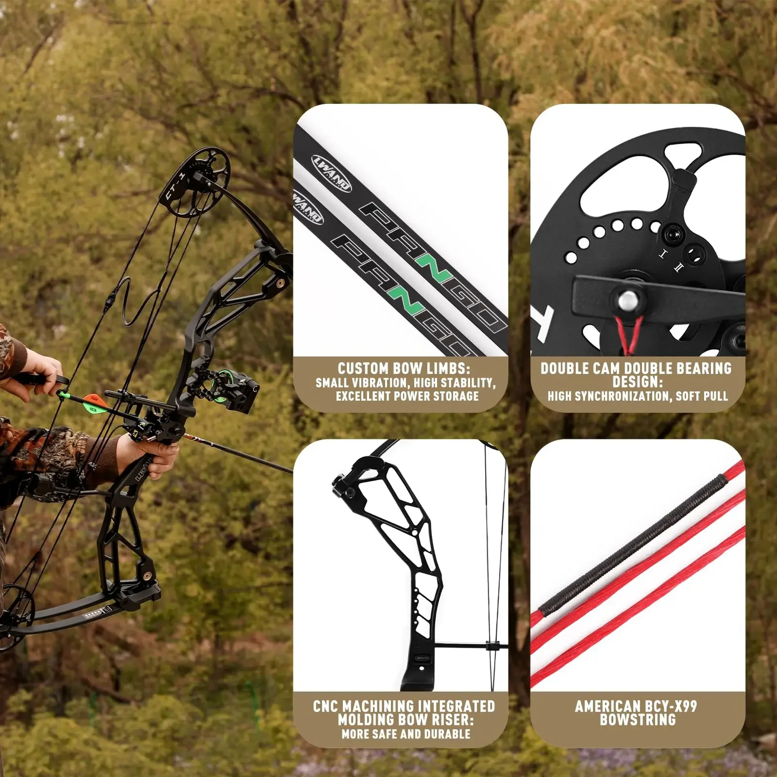 New Arrival Adult Compound Bow - Hunting Bow Compound review and price
