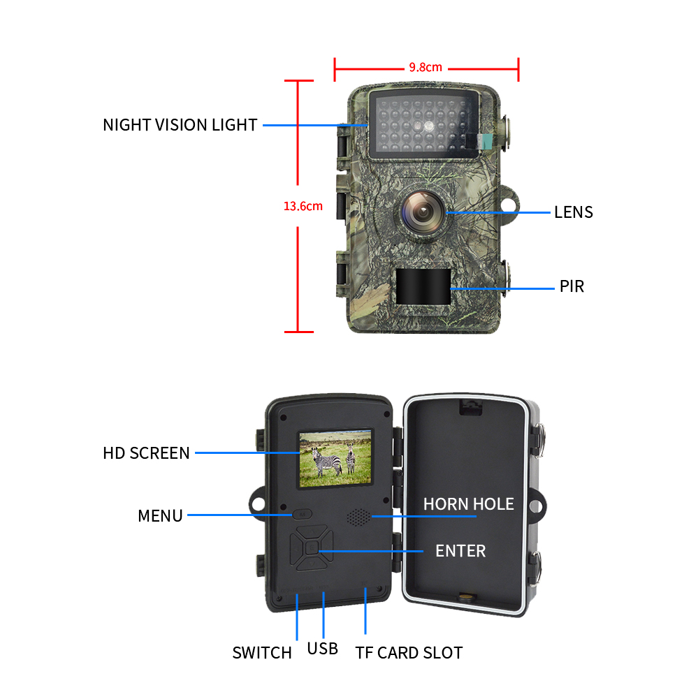 Trail Camera 12MP 1080P Wildli - Trail Camera Infrared review and price