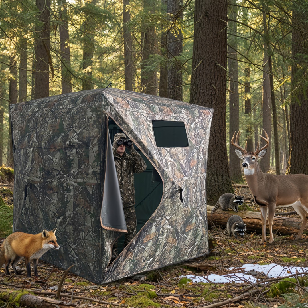 Camouflage Pop-Up Hunting Blin - Hunting Outdoor review and price