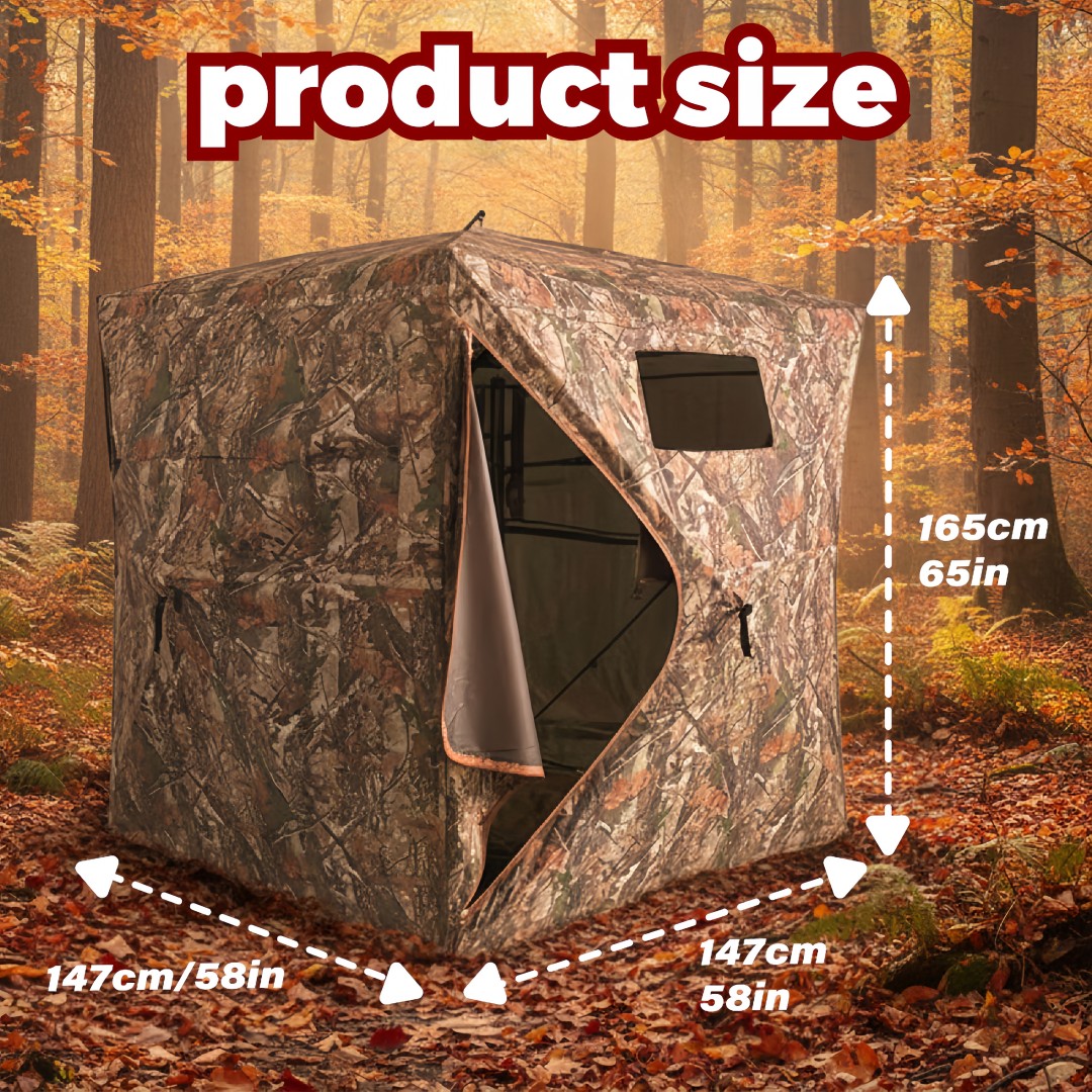 Camouflage Pop-Up Hunting Blin - Hunting Outdoor review and price