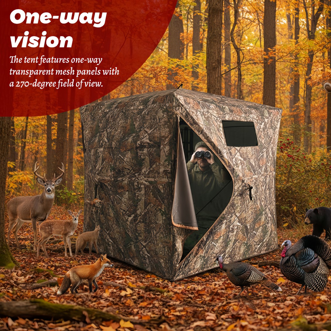 Camouflage Pop-Up Hunting Blin - Hunting Outdoor review and price