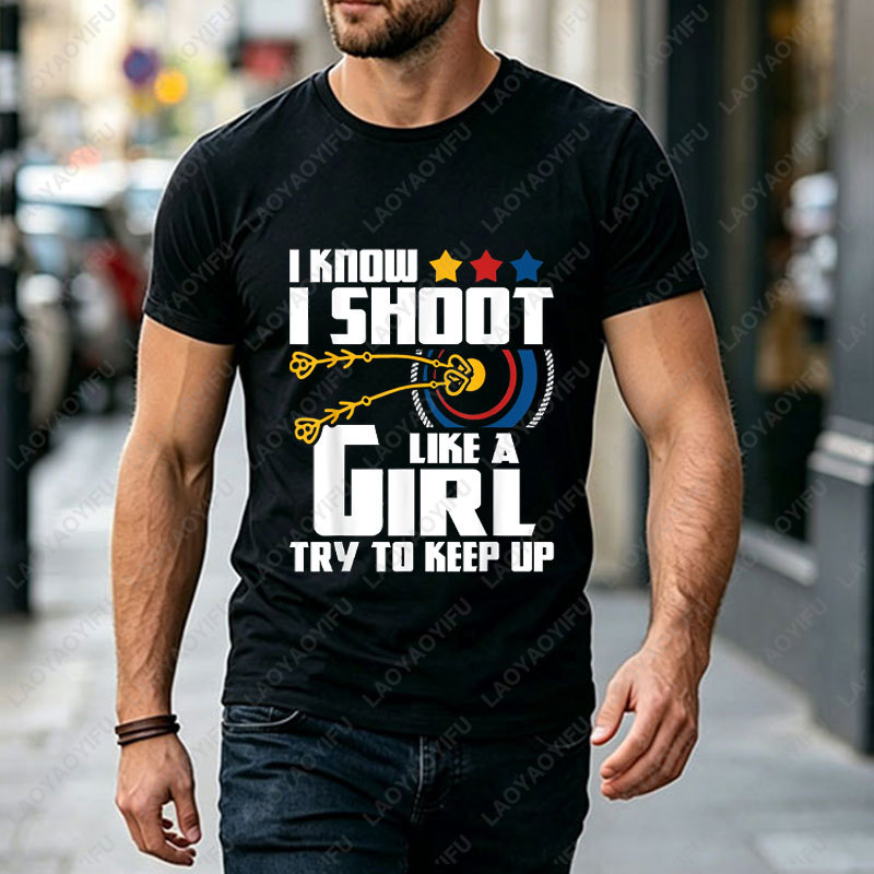 Casual Outdoor Archery Practic - Outdoor Hunting Graphic Tees review and price