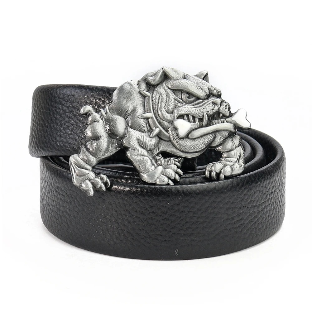 Pit Bull Dog Fangs Belt Buckle - Outdoor Hunting Dogs review and price