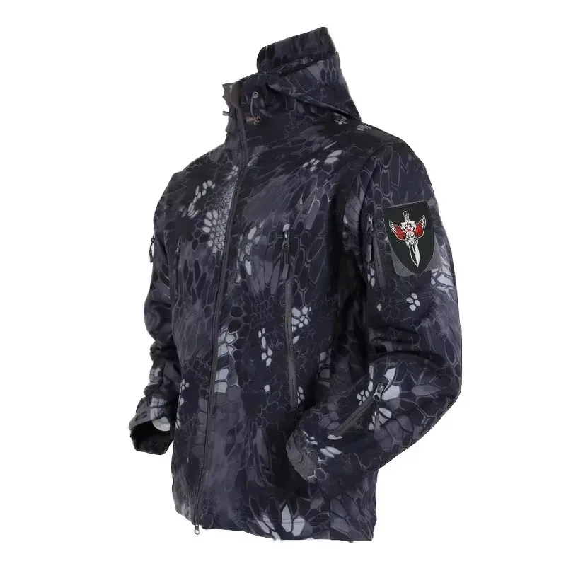 5XL 6XL CP Camouflage Soft She - Hunting Outdoor Jacket review and price